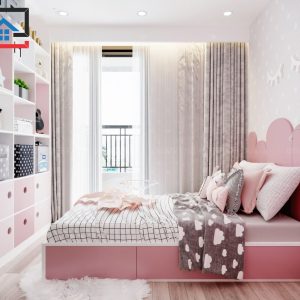 5. Giường Hộc Kéo Phòng Bé