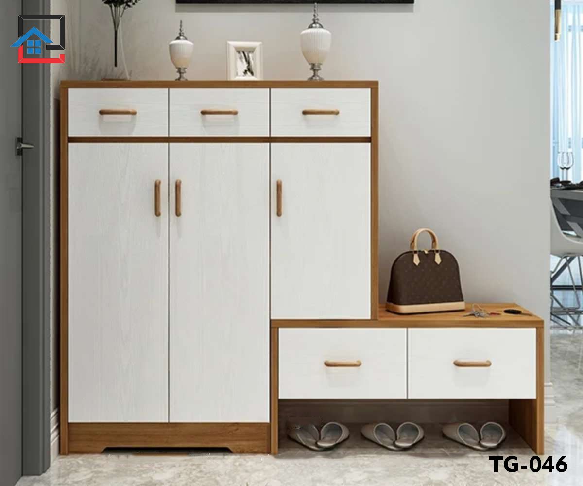 Tủ Giày Gỗ Công Nghiệp Tủ Giày Gỗ Công Nghiệp