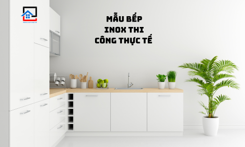 Mẫu Bếp Inox Thi Công Thực Tế